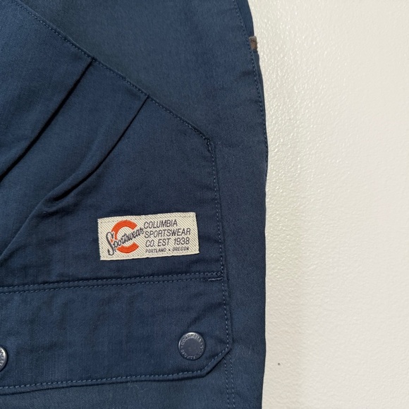 Columbia Women's Kestrel Trail II Omni-Shield Capri Pants Navy Blue Size 4 - Picture 3 of 11